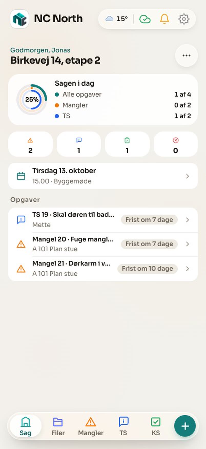 NC North i appen
