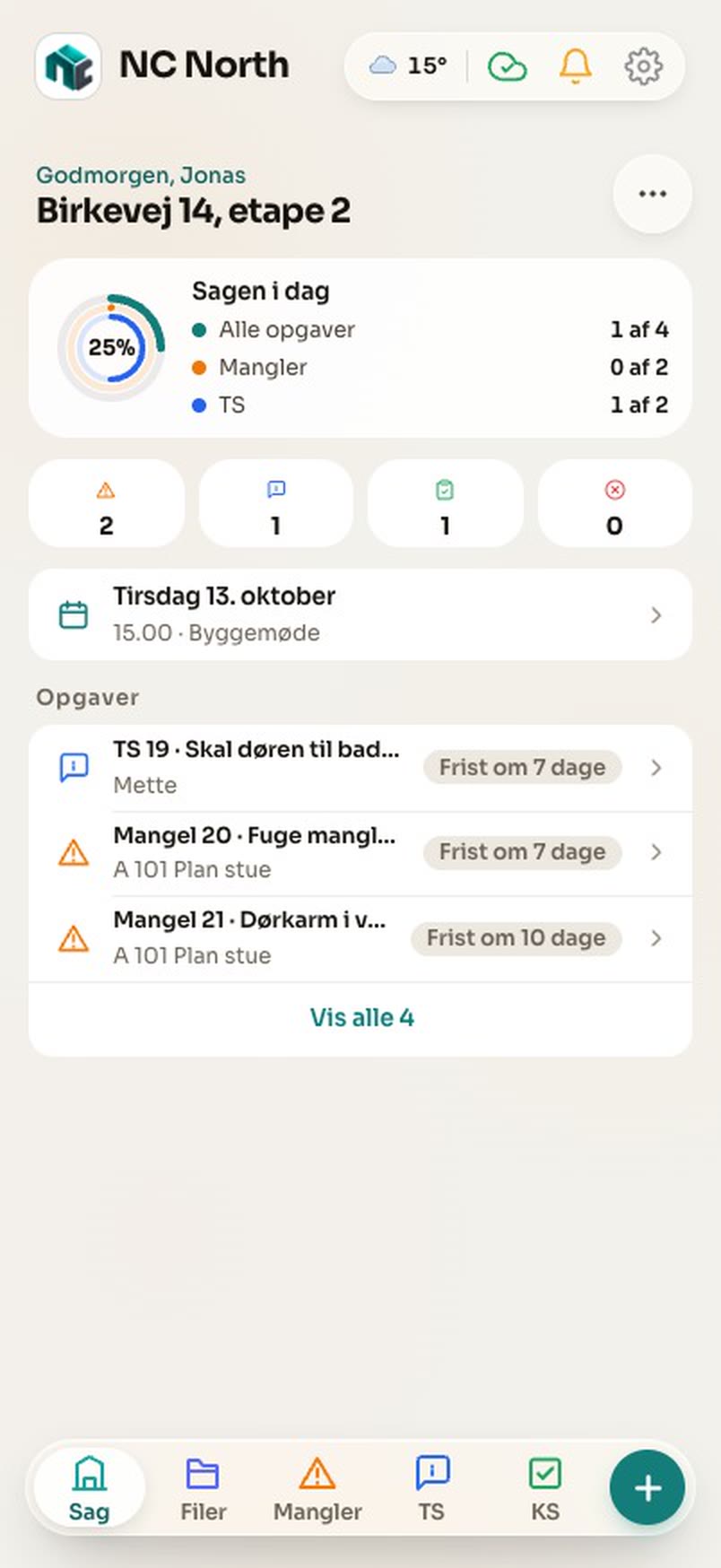 NC North i appen