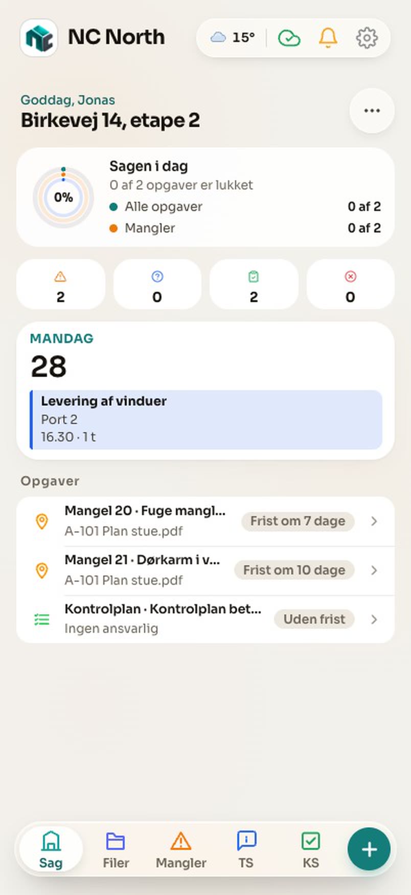 NC North i appen