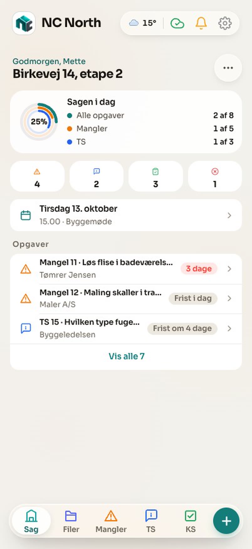 NC North i appen
